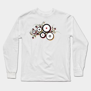 Abstract circles, pattern Long Sleeve T-Shirt